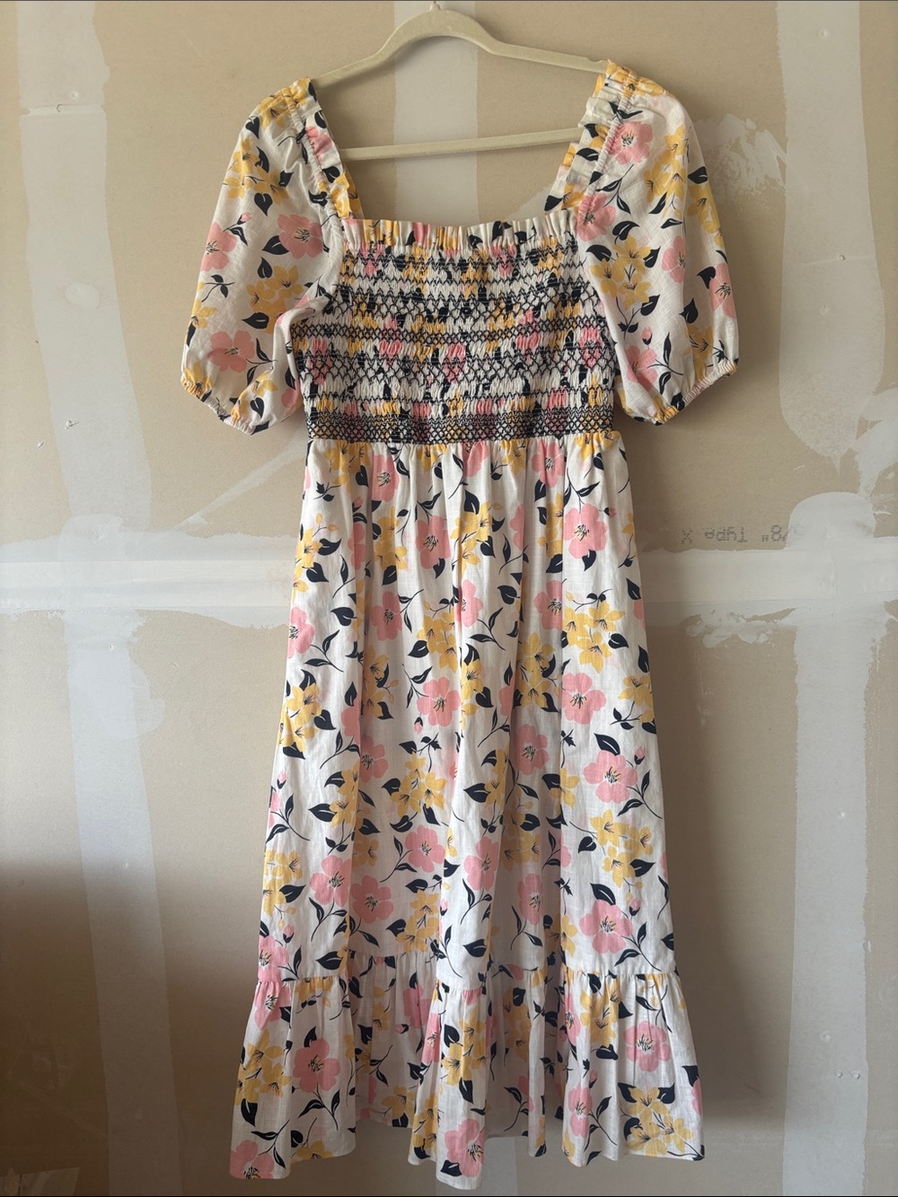 Kate Spade Size M floral cotton dress NWOT - Picture 4 of 8